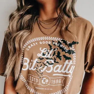 Lil Bit Batty Graphic Tee