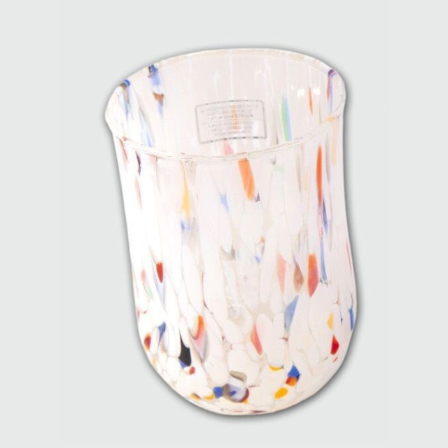 Bicchieri Alti Colorati - Confezione 6 pezzi in vetro soffiato di Murano 300ml