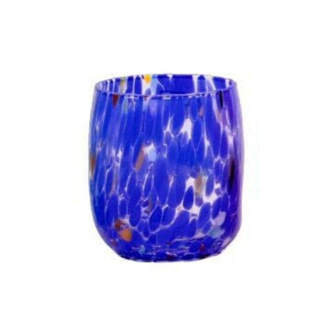 Bicchieri Botte BLU - Confezione 6 pezzi in vetro soffiato di Murano 300 ml