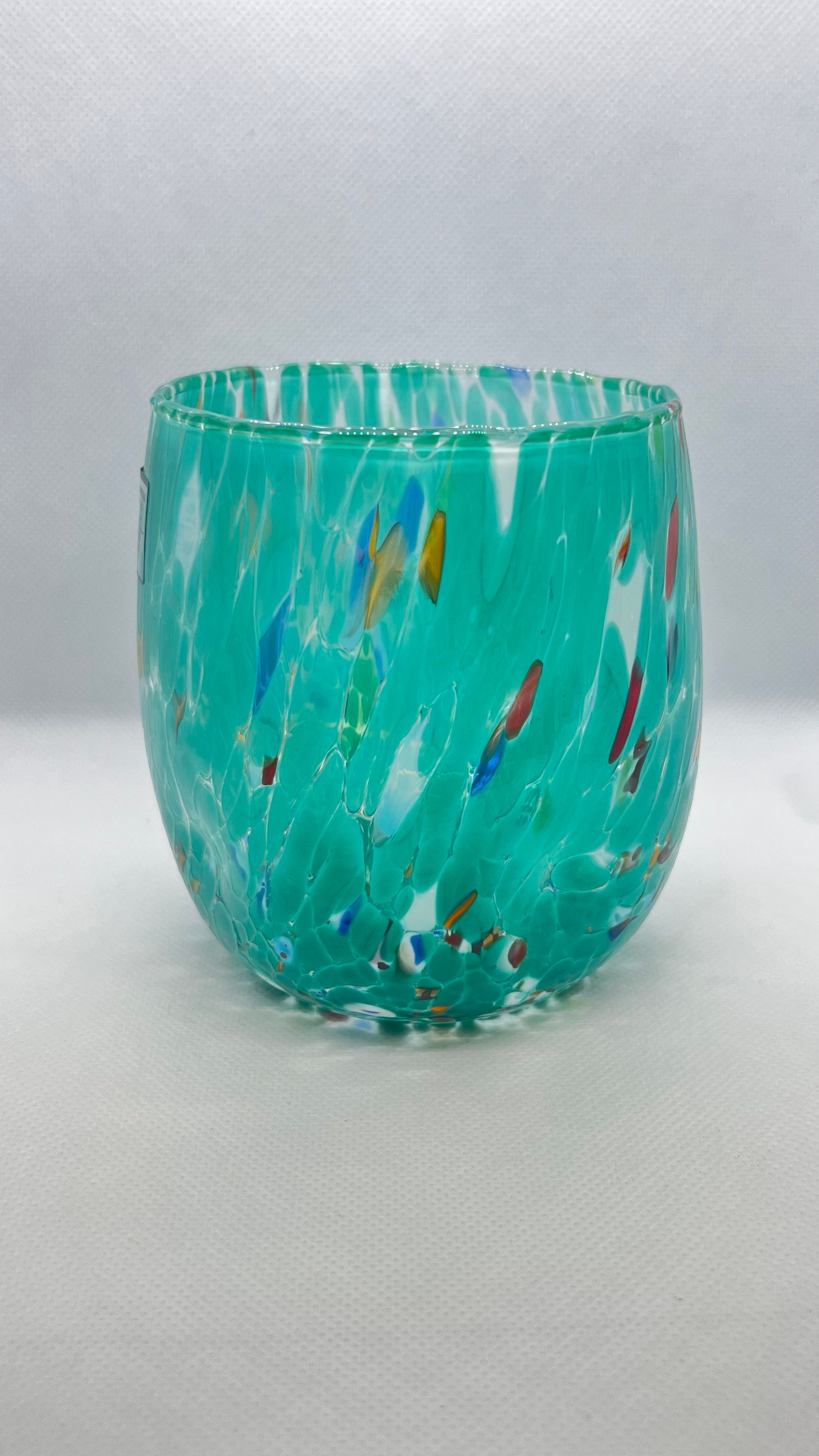 Bicchieri Botte Mignon Colorati - Confezione 6 pezzi in vetro soffiato di Murano 40ml