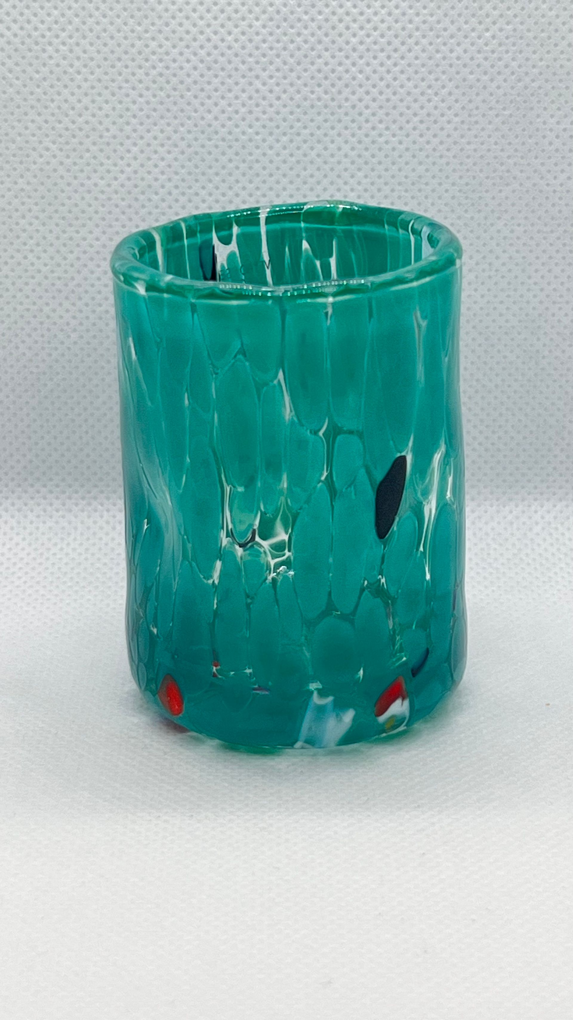 Bicchieri Mignon Colorati - Confezione 6 pezzi in vetro soffiato di Murano 40ml