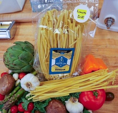 Fettucine Infused Lemon Zest