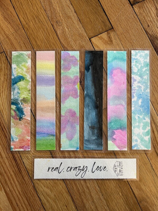 Hope House Detroit Watercolor Bookmarks