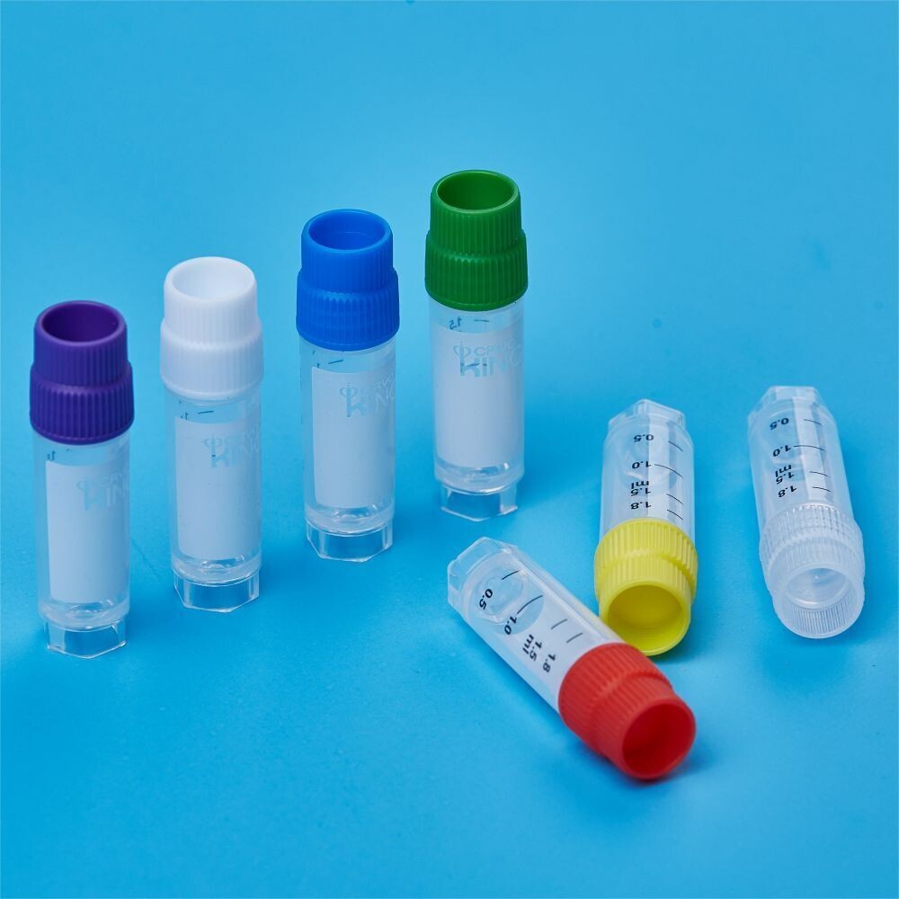 Cryogenic Vials Tubes-2.0ml External Thread, Non-barcoded, Case of 1000