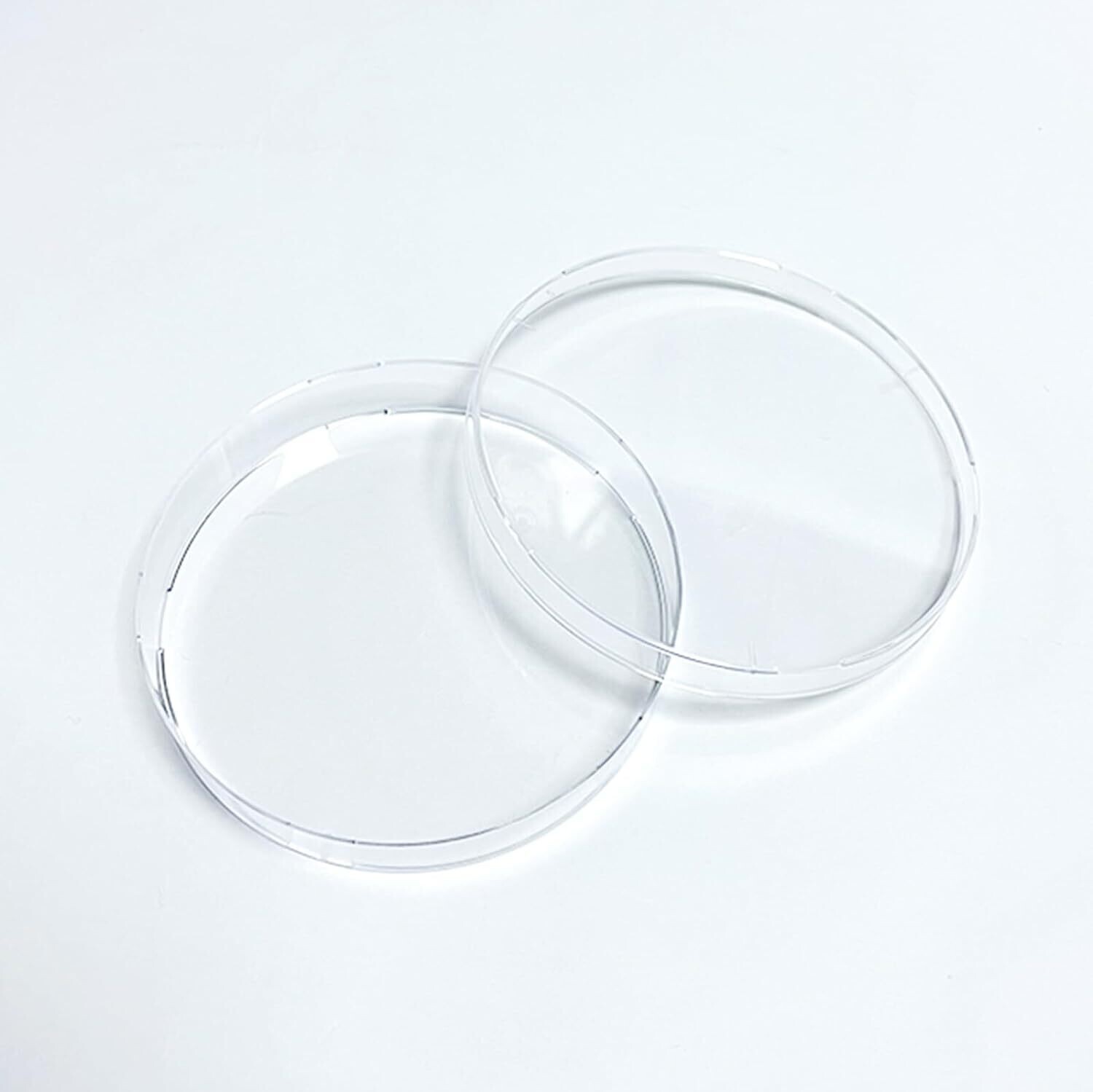 Biologix® Petri Dishes with Lids, Deep Clean, Ethylene Oxide Sterilization Petri Dish for School Science Project, Lab Experiment, Biology-60x15mm/90x15mm/90x17mm, Case of 500/200