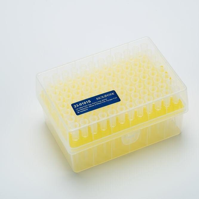 Biologix® Filter Tips -100μl, Length 51mm, 96 Pieces/Rack, 50 Racks/Case
