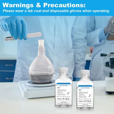 Biologix® PBS Buffer (1×), pH7.4, Sterile, Low Endotoxin, 500mL/Bottle, 10 Bottles/Case