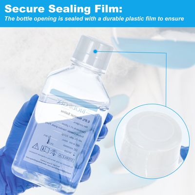 Biologix® 0.9% Normal Saline Solution, 500mL/Bottle, 10 Bottles/Case