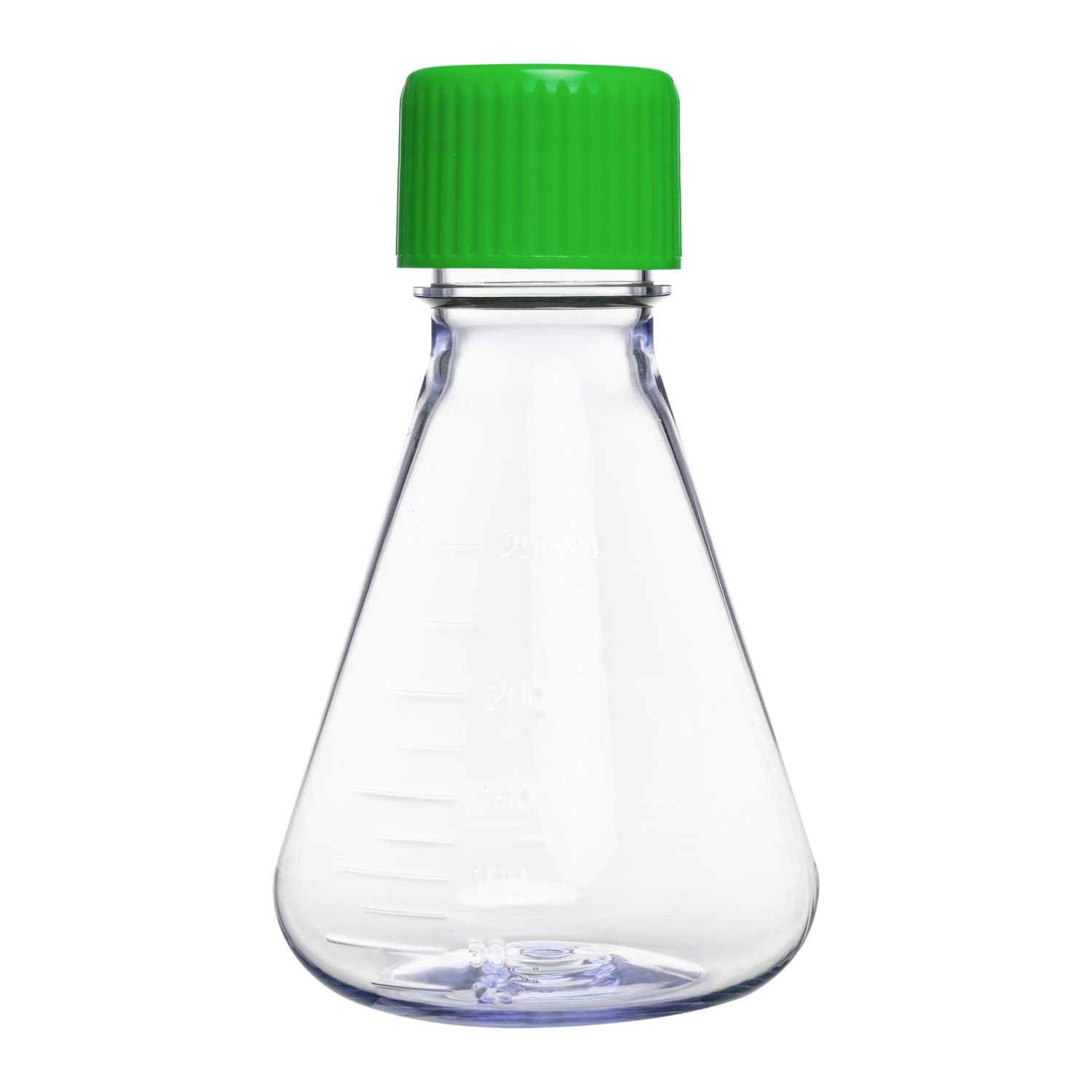 Biologix® 250ml PC Erlenmeyer Culture Flasks with vent cap, individual package, 12 Pcs/Case