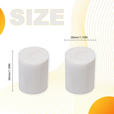 Biologix® Drosophila Closures for Wide Vials, Densest Sponge, 28*30mm, 100/Bag, 10 Bags/Case