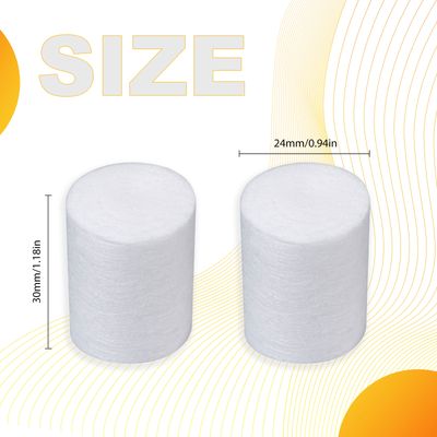 Biologix® Drosophila Closures for Narrow Vials, Degreasing Fiber, 24*30mm, 100/Bag, 10 Bags/Case