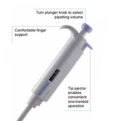 Biologix® Micro PettePlus Pipettes Single-Channel,  Full Autuclavable, 1 Piece/Case