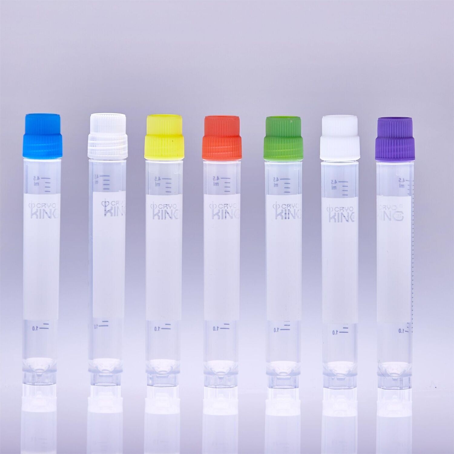 Viales criogénicos Biologix® – 5,0 mL (rosca externa), Caja de 1000