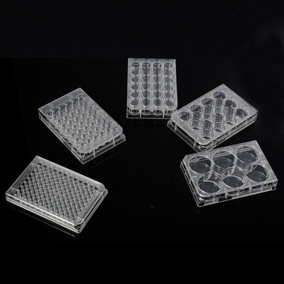Biologix® Cell Culture Plates:-6/12/24/48/96-Wells, 1 Piece/Pack, 50 Packs/Case