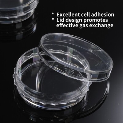 Biologix® Cell Culture Dishes-Clear, Sterile, 10 /Bag, 50 Bags/ Case