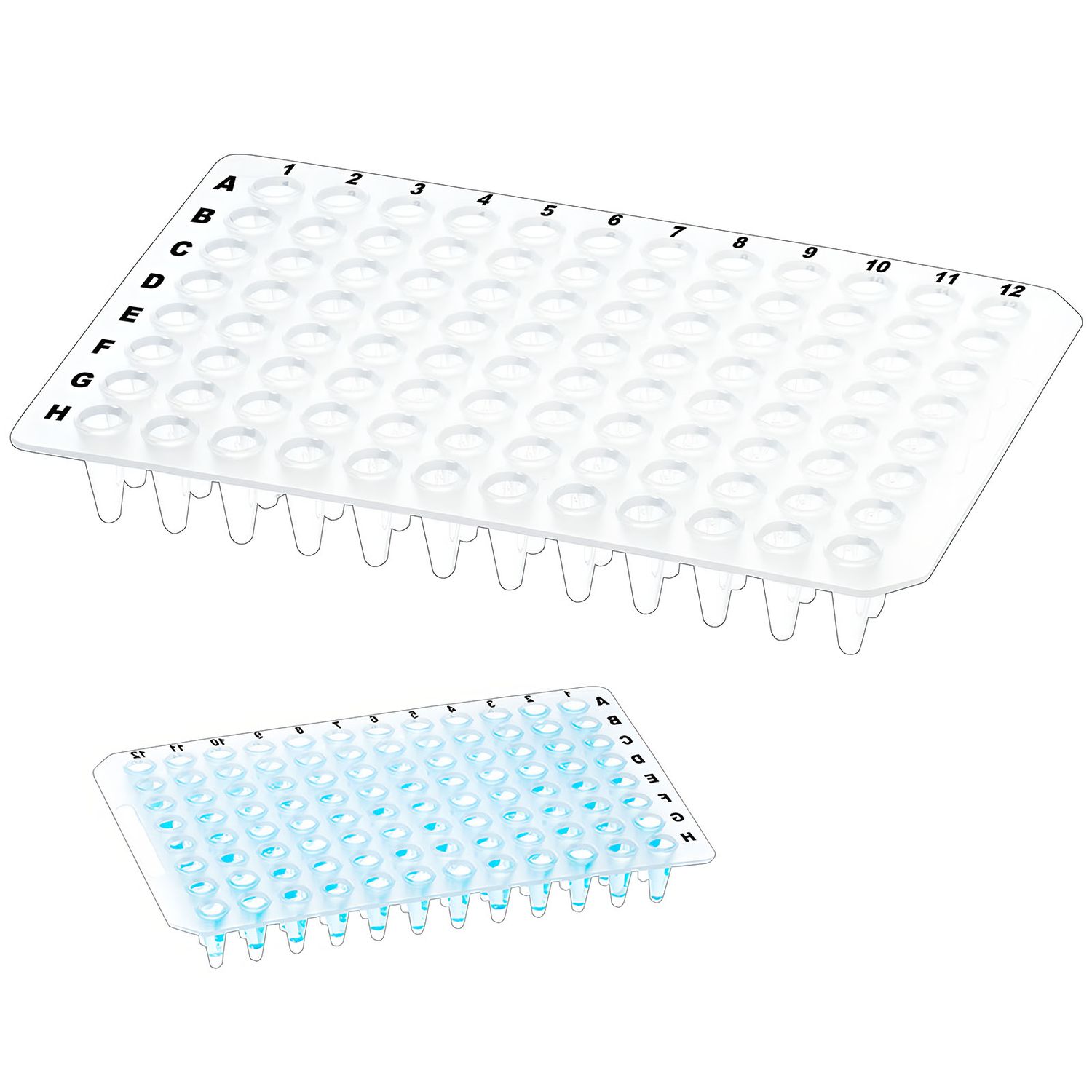 Biologix® PCR Plates-0.1mL Non-Skirted (96-well), Case of 100