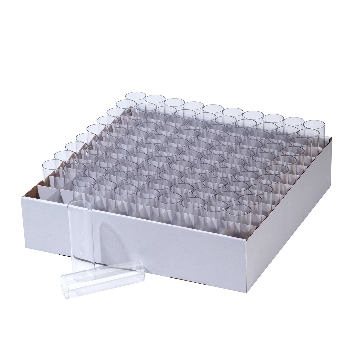 Biologix® Drosophila Vials-Narrow (Tray), Case of 500