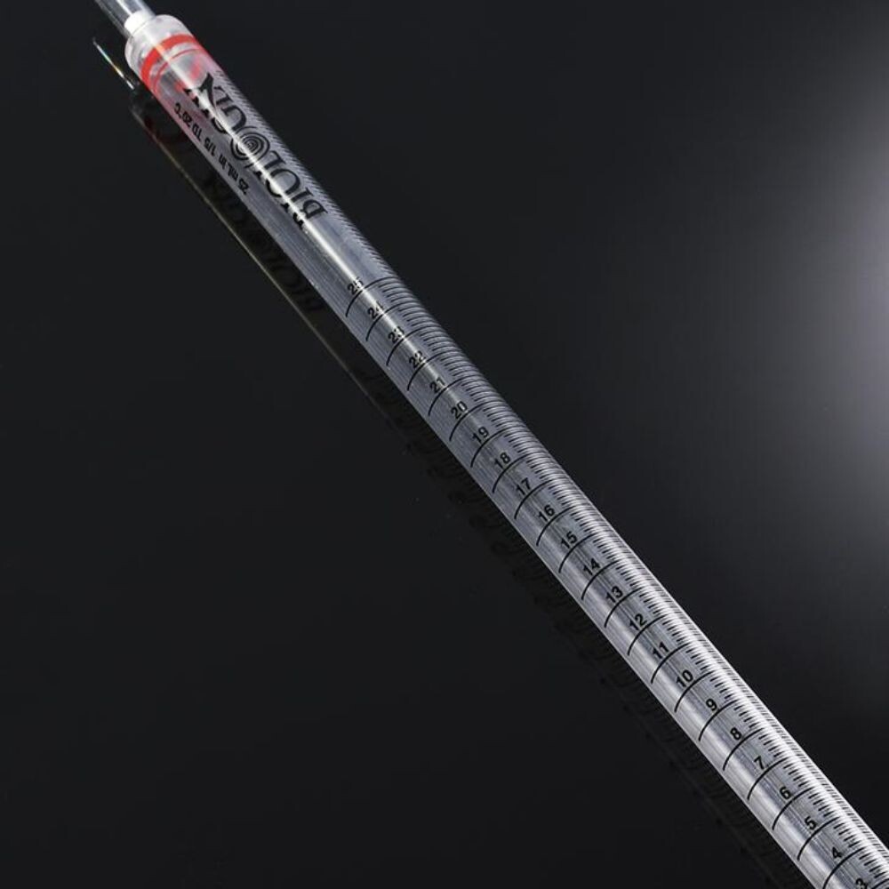 Biologix® Serological Pipettes-25mL , Sterile, 50 Pieces/Pack, 4 Packs/Case