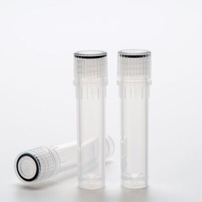 Biologix® Cryogenic Vials-2ml, with Screw Caps, Self-Standing, 50/Bag, 500/Pack, 2000/Case