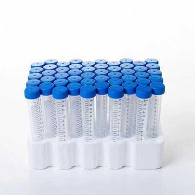 Biologix® Centrifuge Tubes-15mL, Conical Bottom, Rack Pack, 50 Tubes/Rack, 10 Racks/Case