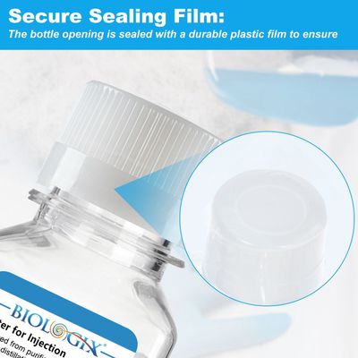 Biologix® Water for Injection( WFI ), Sterile, 100mL/ Bottle, 20 Bottles/Case