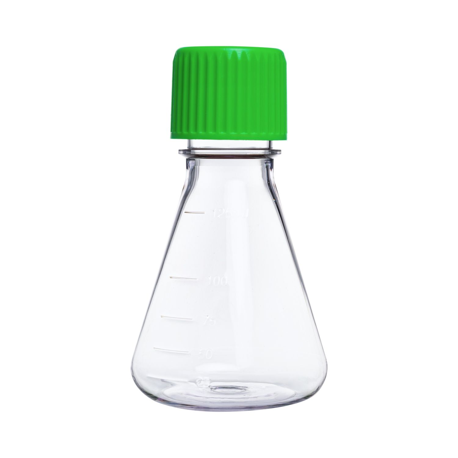 Biologix® PC Erlenmeyer-Kulturkolben mit Belüftungskappe, einzeln verpackt, 24 Stück/Karton