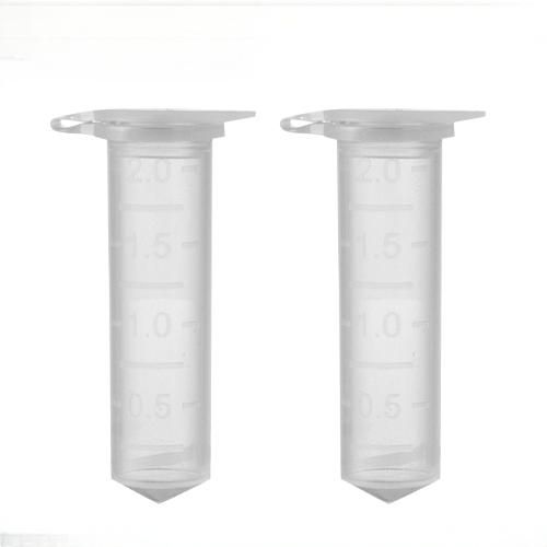 Biologix® 2.0ml Microcentrifuge Tubes, with safe lock, Conical bottom, Clear, 500 /Bag/Pack,10 Packs/Case
