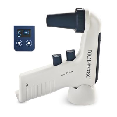 Auxiliar de pipeteo Biologix® MicroPette Levo Plus con adaptador de CA, 1 unidad/caja