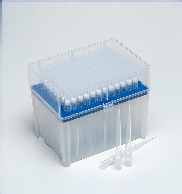 Biologix® 1000µl  Filter Tips, Extra-long, Low retention, rack pack, sterile,  DNase &amp; RNase Free, 96 Pieces/Rack, 50 Racks/Case