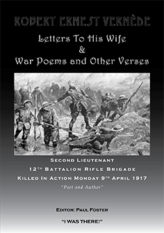 Letters To His Wife, War Poems and Other Verses — Robert Ernest Vernède