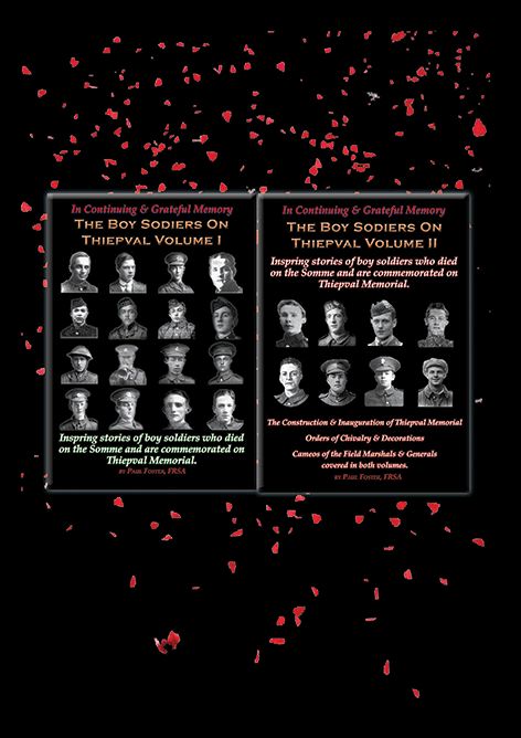 The Boy Soldiers On Thiepval Memorial - 2 Volumes