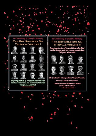 The Boy Soldiers On Thiepval Memorial - 2 Volumes