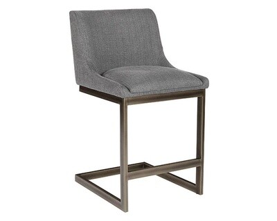 Holly Counter Stool- Zenith Graphite Grey