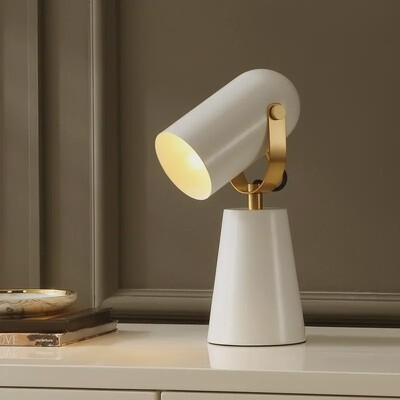 Witty White Table Lamp
