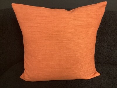 Orange Pillow Cover (18”x18”)