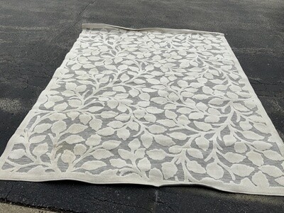 Neutral textured area rug (7&#39;8x10&#39;)