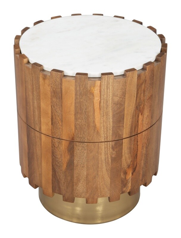 Bombay Side Table Natural