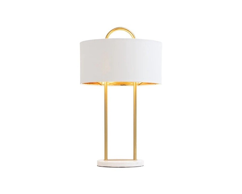 Kezna Table Lamp, Colour: White