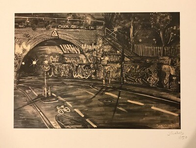 St Werbughs Tunnel - Limited Edition print
