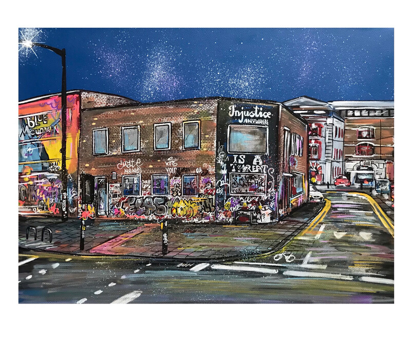 Blue Mountain Club - Stokes Croft - Limited Edition Print 