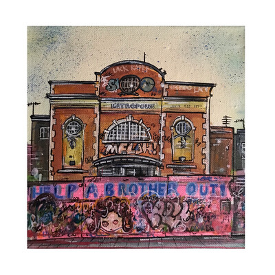Metropolis (Help A Brother Out) - Mini Canvas Metropolis (Help A Brother Out) - Mini Canvas