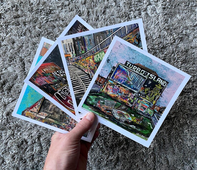 Square Postcards - Stokes Croft Collection