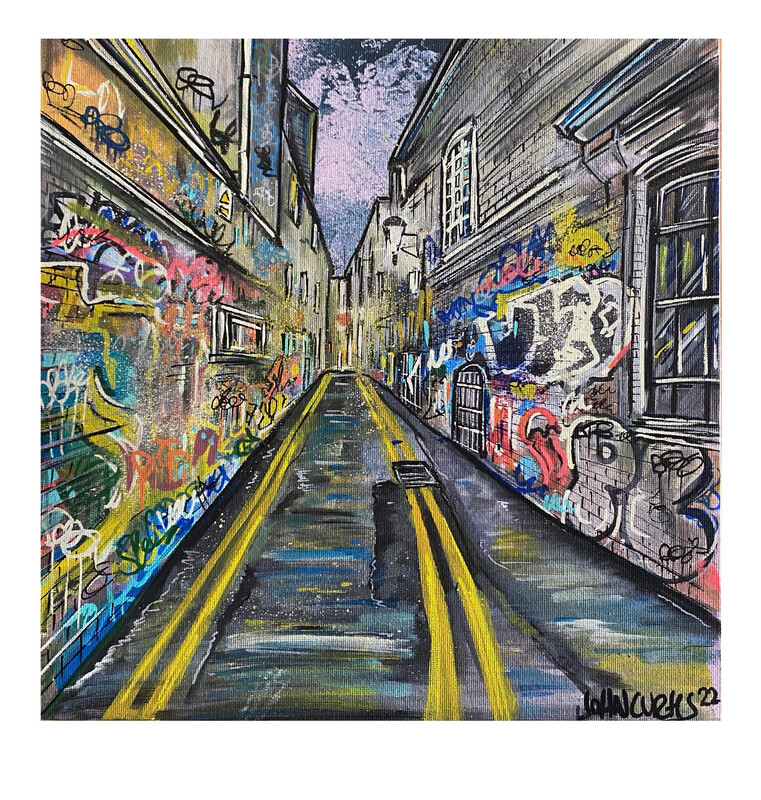 Leonard Lane - Original On Canvas Board