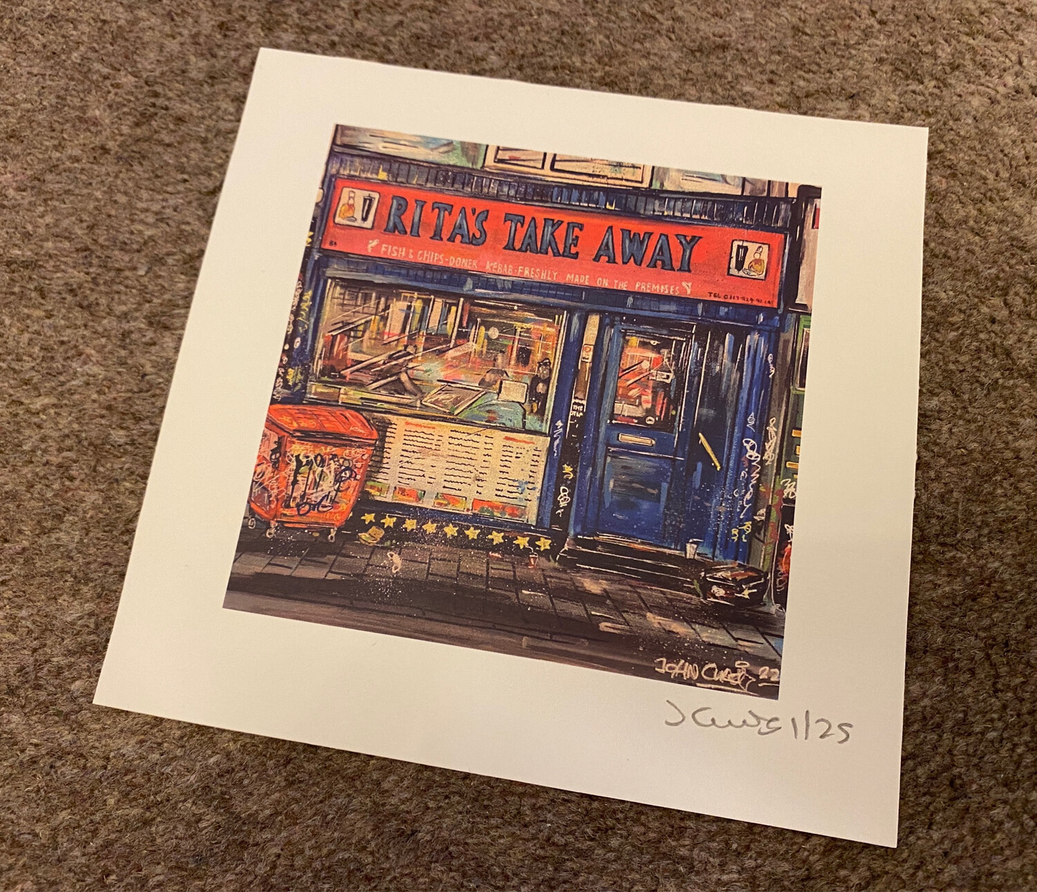 Takeaway Mini Print - Rita’s New Edition Coming Soon