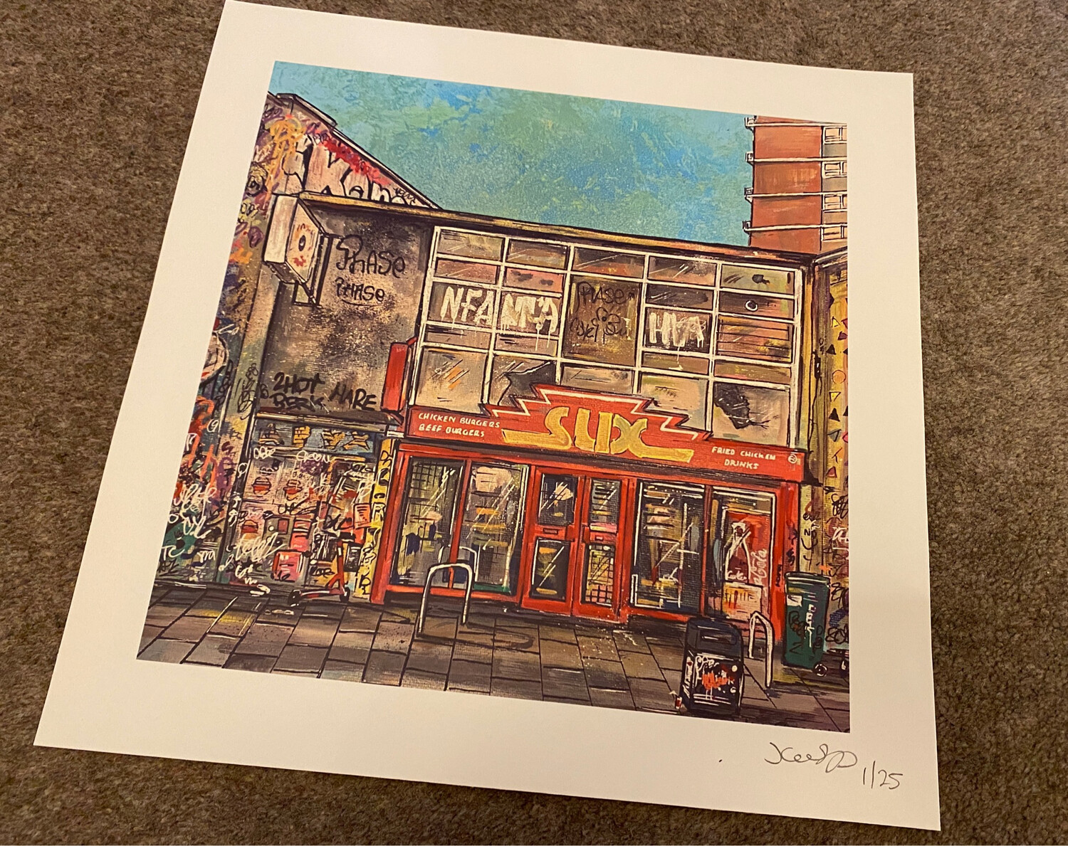Slix (Daytime) - Limited edition giclee print