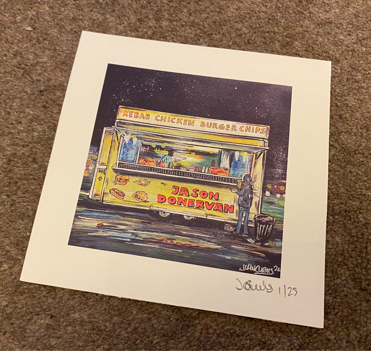 Takeaway Mini Print - Jason Donervan