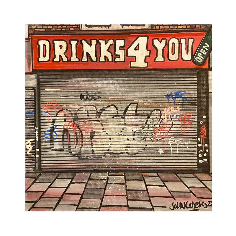 Drinks 4 You - Mini Painting On Canvas Board