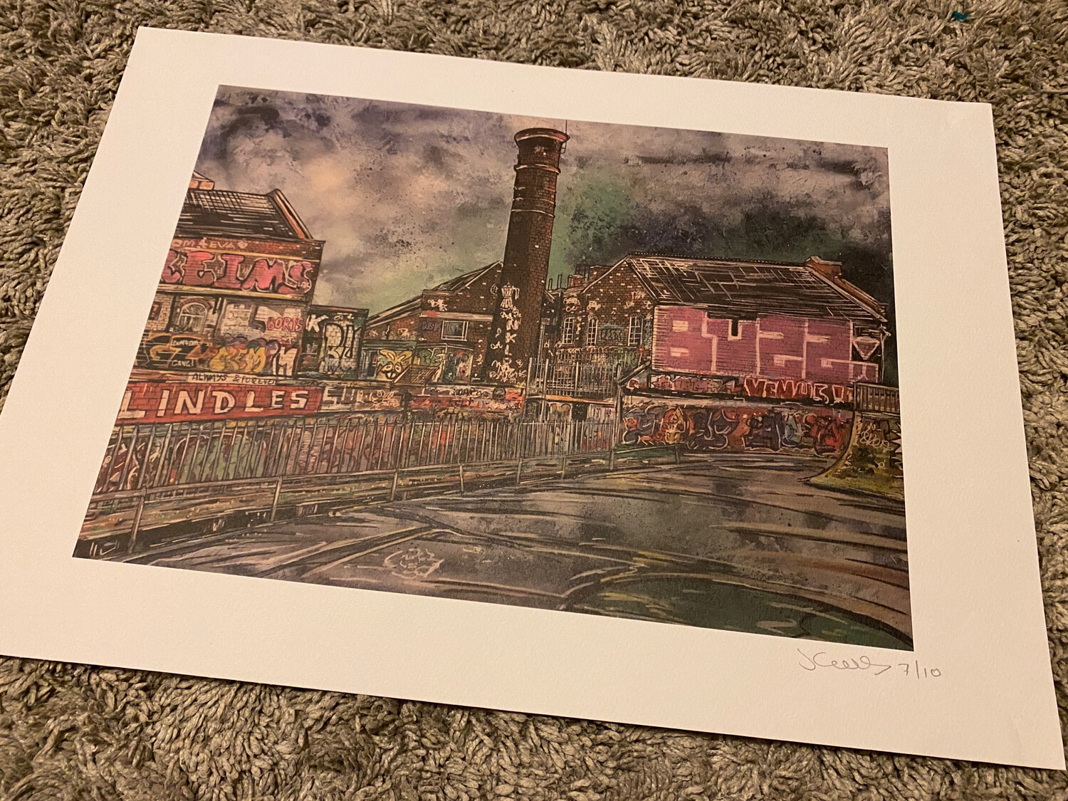 Dean Lane Skatepark - Limited Edition Print 