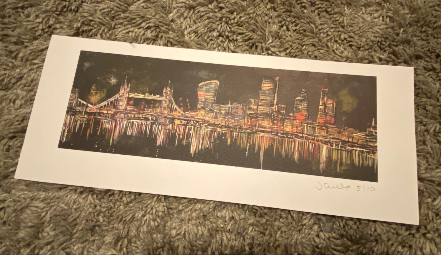 London Skyline - Mini Print