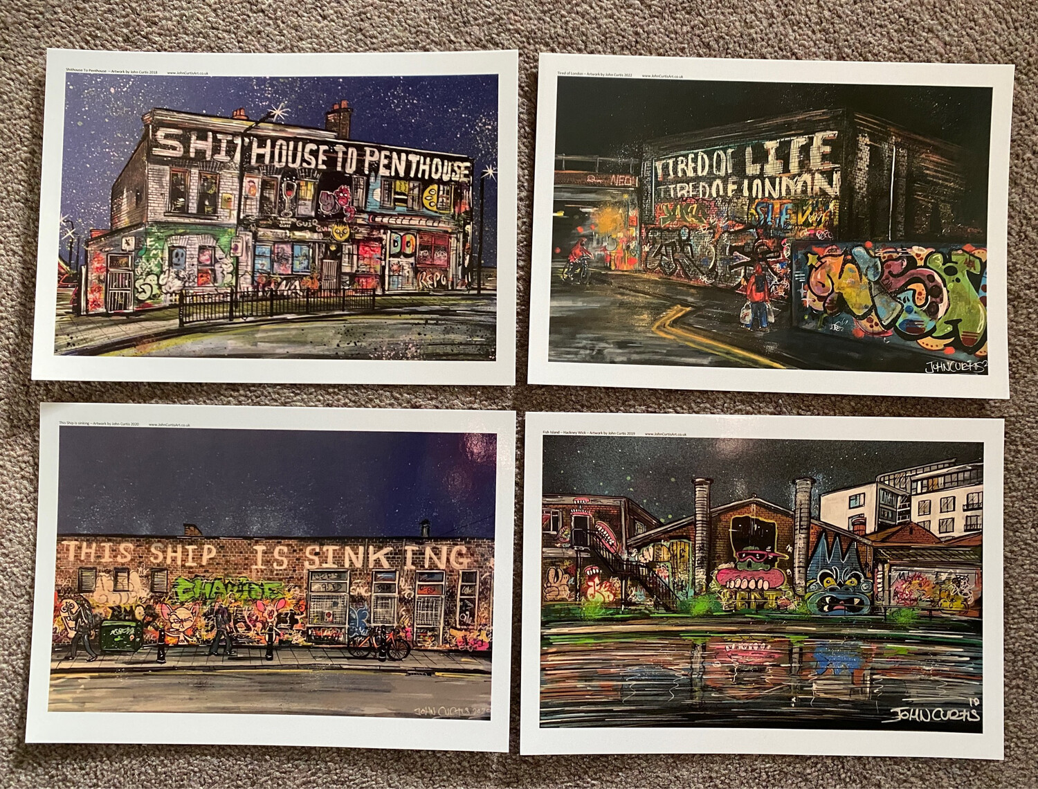 Postcard Pack - London Scenes